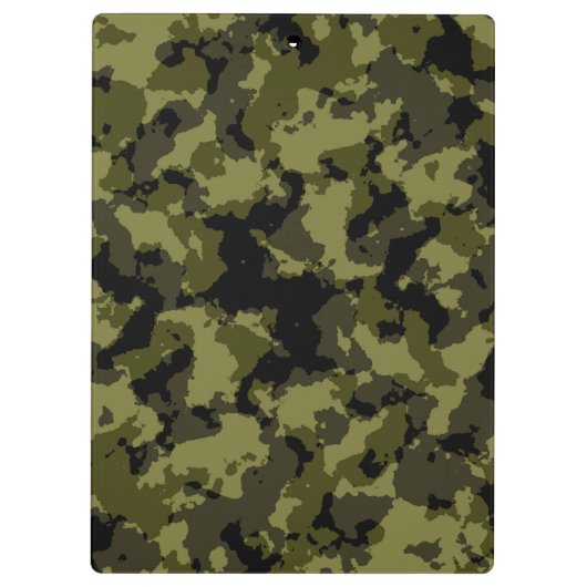 Patroon op militaire wijze van Camouflage Klembord (Achterkant)