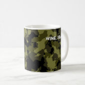 Patroon op militaire wijze van Camouflage Koffiemok (Voorkant rechts)