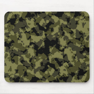 Patroon op militaire wijze van Camouflage Muismat