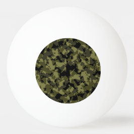 Patroon op militaire wijze van Camouflage Pingpongbal