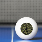 Patroon op militaire wijze van Camouflage Pingpongbal (Net)