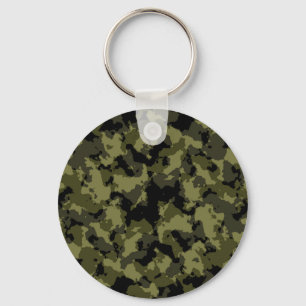 Patroon op militaire wijze van Camouflage Sleutelhanger