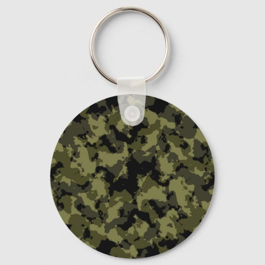 Patroon op militaire wijze van Camouflage Sleutelhanger (Voorkant)