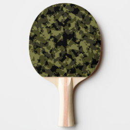 Patroon op militaire wijze van Camouflage Tafeltennisbatje