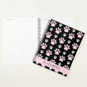 Patroon op poten, roze poten, langpoten, Jouw naam Planner (Display)