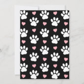 Patroon op poten, tandwielkasten, hart, repetitief kaart (Achterkant)