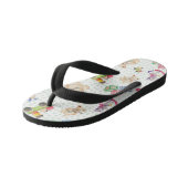 Patroon op speelgoed van kind kinder teenslippers (Schuin)