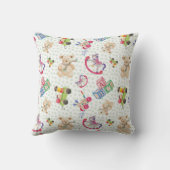 Patroon op speelgoed van kind kussen (Achterkant)