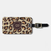 Patroon op spikkels bagagelabel (Voorkant horizontaal)