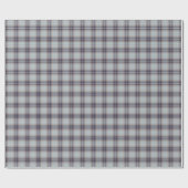 Patroon op tartan cadeaupapier (Vlak)