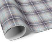 Patroon op tartan cadeaupapier (Rol Hoek)