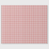 Patroon op tartan cadeaupapier (Vlak)