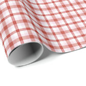 Patroon op tartan cadeaupapier (Rol Hoek)