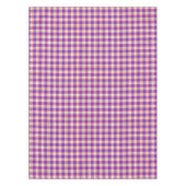 Patroon op tartan tafelkleed (Voorkant)