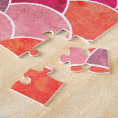 Patroon op visschaal legpuzzel (Zijkant)