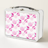 Patroon op walvissen, walvissen, roze walvissen (Voorkant)