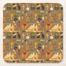 Patroon Oud Egyptisch Hiëroglief Symbool
