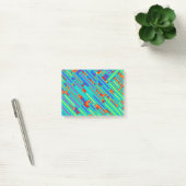 Patroon overhemd - Kleurrijke strepen patronen Post-it® Notes (Kantoor)