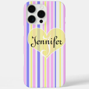 patroon (paars, geel, met en roze) iPhone 16 pro max hoesje