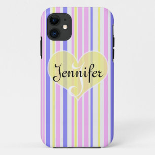 patroon (paars, geel, met en roze) Case-Mate iPhone case