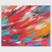 PATROON PAINT STROKES CADEAUPAPIER (Vlak)