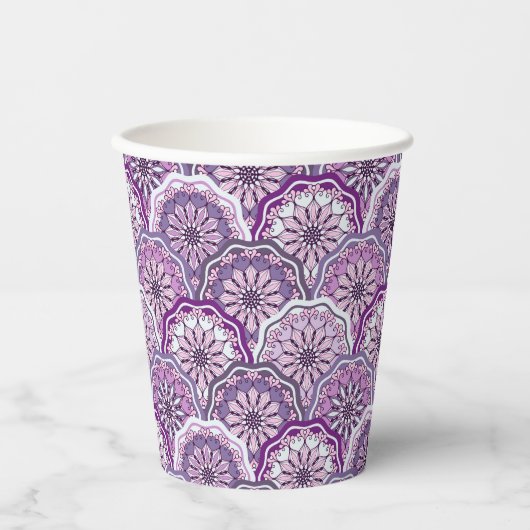 patroon papieren bekers (Voorkant)