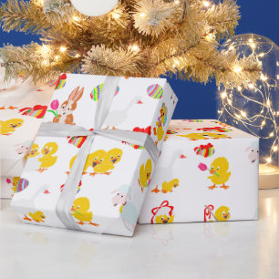 Patroon Pasen Party Cadeaupapier