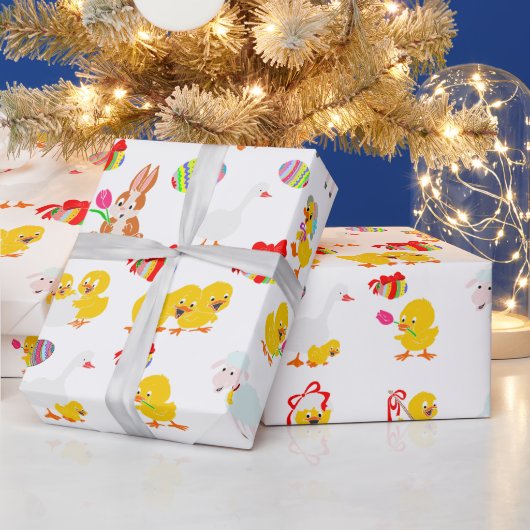 Patroon Pasen Party Cadeaupapier (Feestdagen)