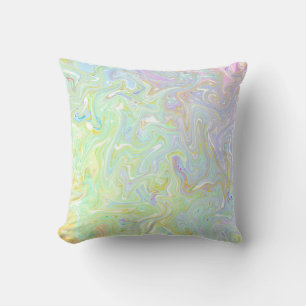 patroon, pastel, mint, roze, turquoise, wit, sfeer kussen