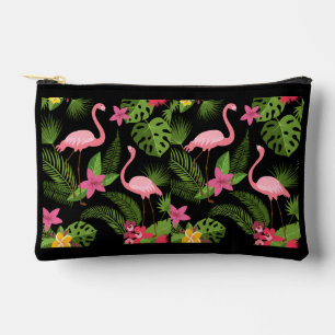 Patroon Pauwblauw met Bloemen   Etui