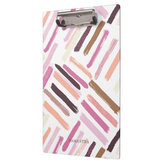  patroon penseelstreken klembord (Links)