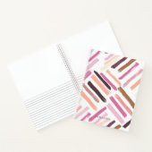  patroon penseelstreken notitieboek (Binnen)