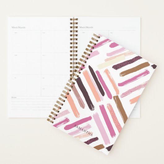  patroon penseelstreken planner (Display)