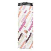  patroon penseelstreken thermosbeker (Achterkant)