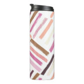  patroon penseelstreken thermosbeker (Geroteerd rechts)