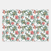 Patroon Pomegranaat en Lovevogels Inpakpapier Vel (Voorkant 3)