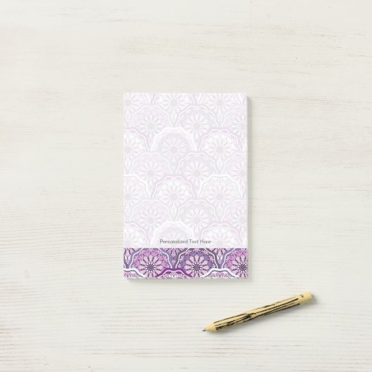 patroon post-it® notes (Op bureau)