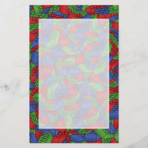 Patroon - Primaire kleurenkoppels Briefpapier