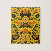 PATROON PUZZEL in Folk Art Design (Verticaal)