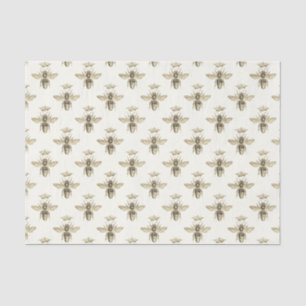 Patroon Queen Bee met middeleeuwse kroon Tissuepapier