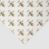  Patroon Queen Bee met middeleeuwse kroon Tissuepapier (Detail)