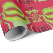 patroon Red Hakuna Matata Cadeaupapier (Rol Hoek)