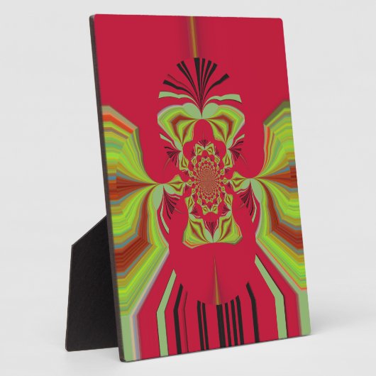 patroon Red Hakuna Matata Fotoplaat (Zijkant)