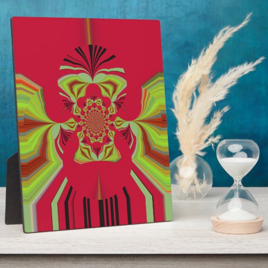 patroon Red Hakuna Matata Fotoplaat (Zijkant)