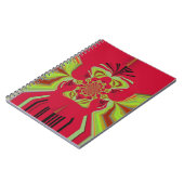 patroon Red Hakuna Matata Notitieboek (Linkerzijde)