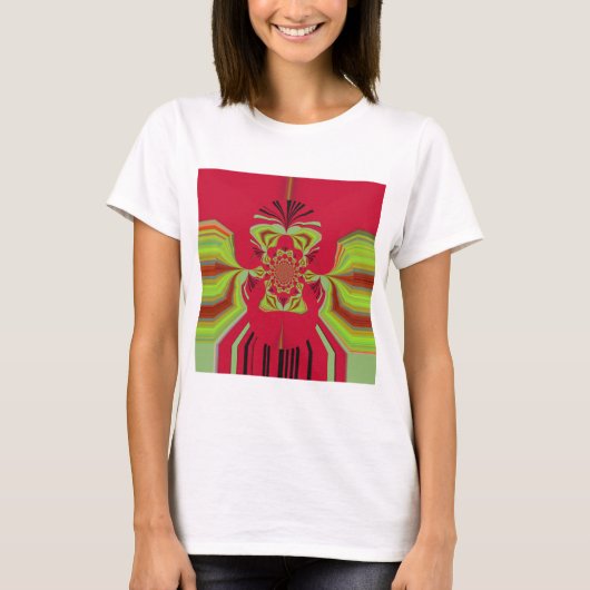 patroon Red Hakuna Matata T-shirt (Voorkant)