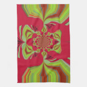 patroon Red Hakuna Matata Theedoek (Verticaal)