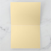 Patroon  Retro Bloemen Boho 70s Huwelijk Bedankkaart (Binnen)