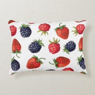 patroon  rijpe bessen accent kussen