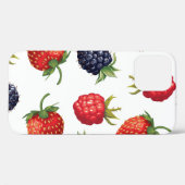 patroon rijpe bessen Case-Mate iPhone case (Achterkant (horizontaal))